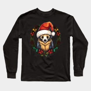 Ferret Christmas Long Sleeve T-Shirt